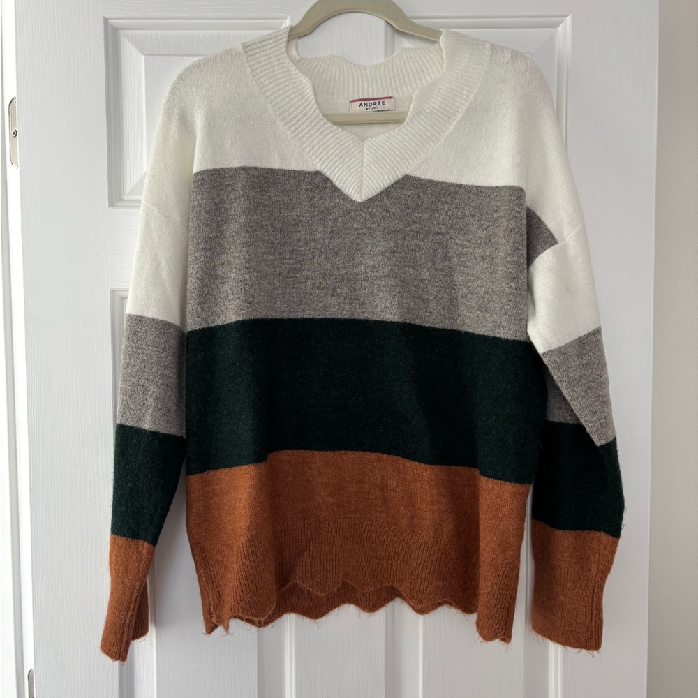 ANDREE BY UNIT color block Sweater